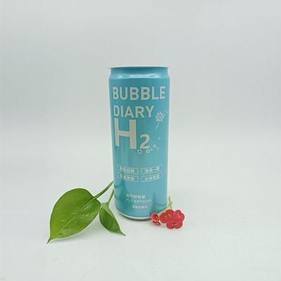 彩色富氢水易拉罐定制服务 330ml、500ml、355ml容量选择与证书印刷